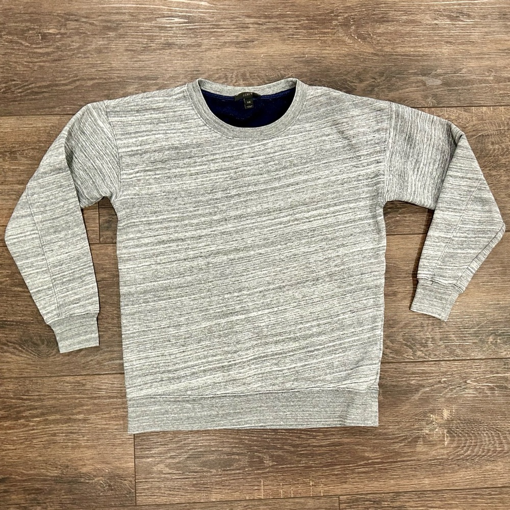 🦋 J. Crew sweatshirt, gray, extra-extra-small
